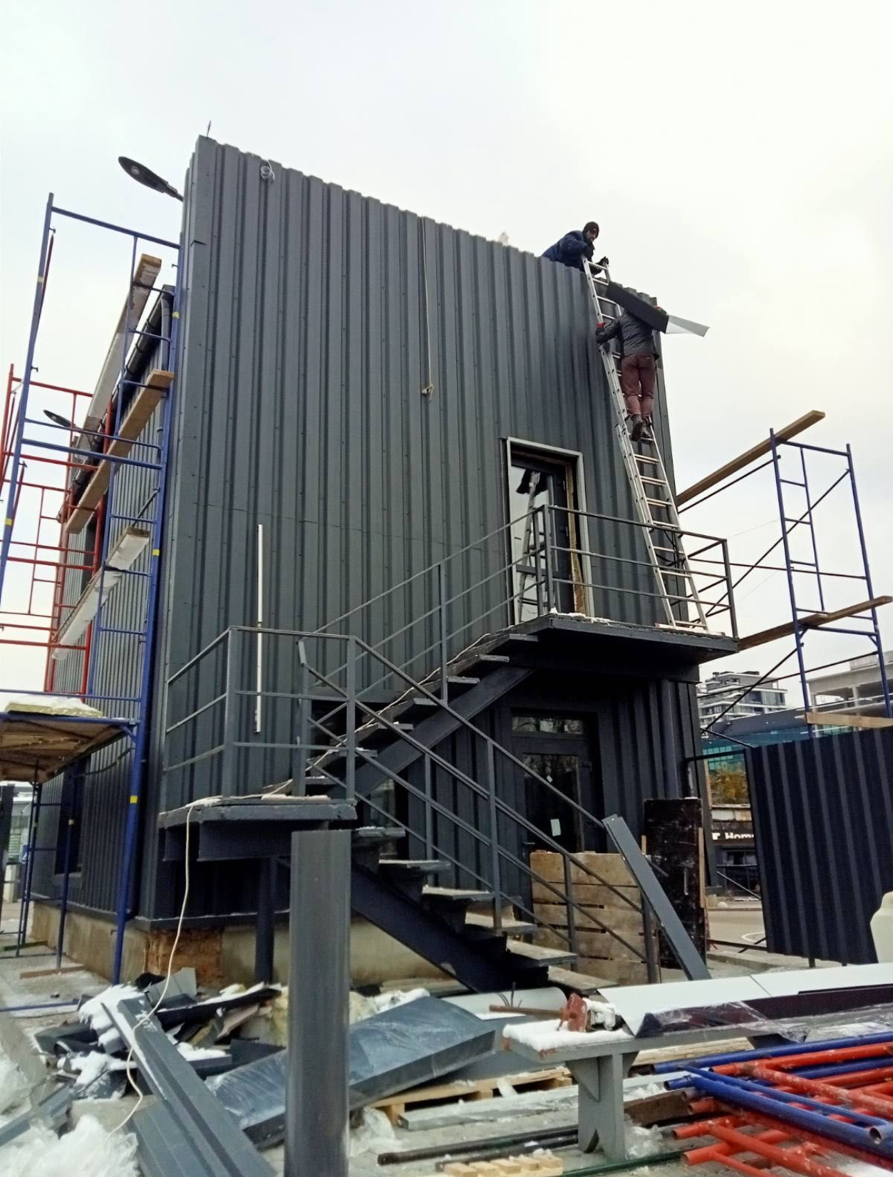 Энергосберегающее утепление стен Днепр вентфасады