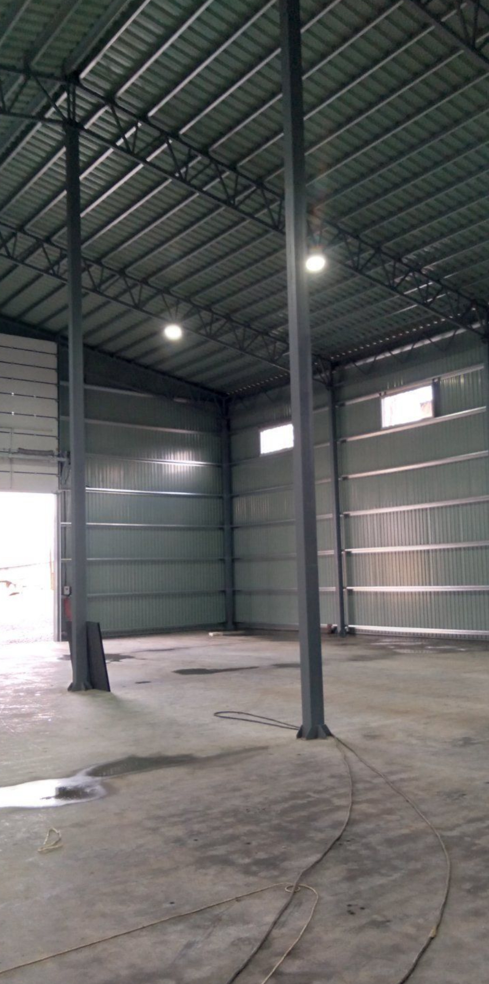 Строительство кровли зернохранилищ