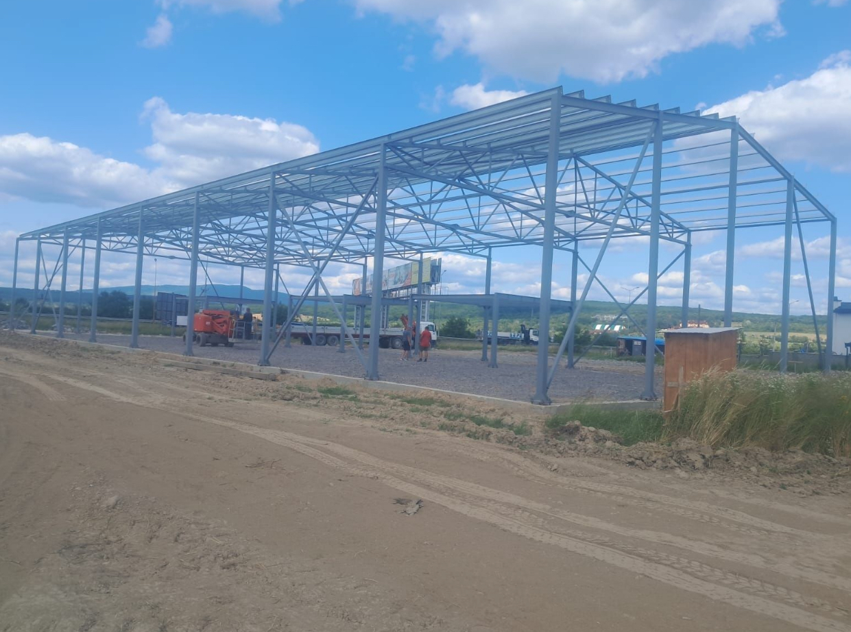 Строительство кровли животноводческих комплексов